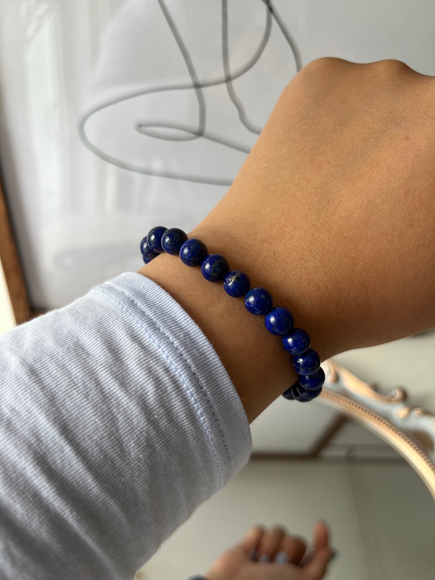 Lapis Lazuli Stretchy Stacking Bracelet