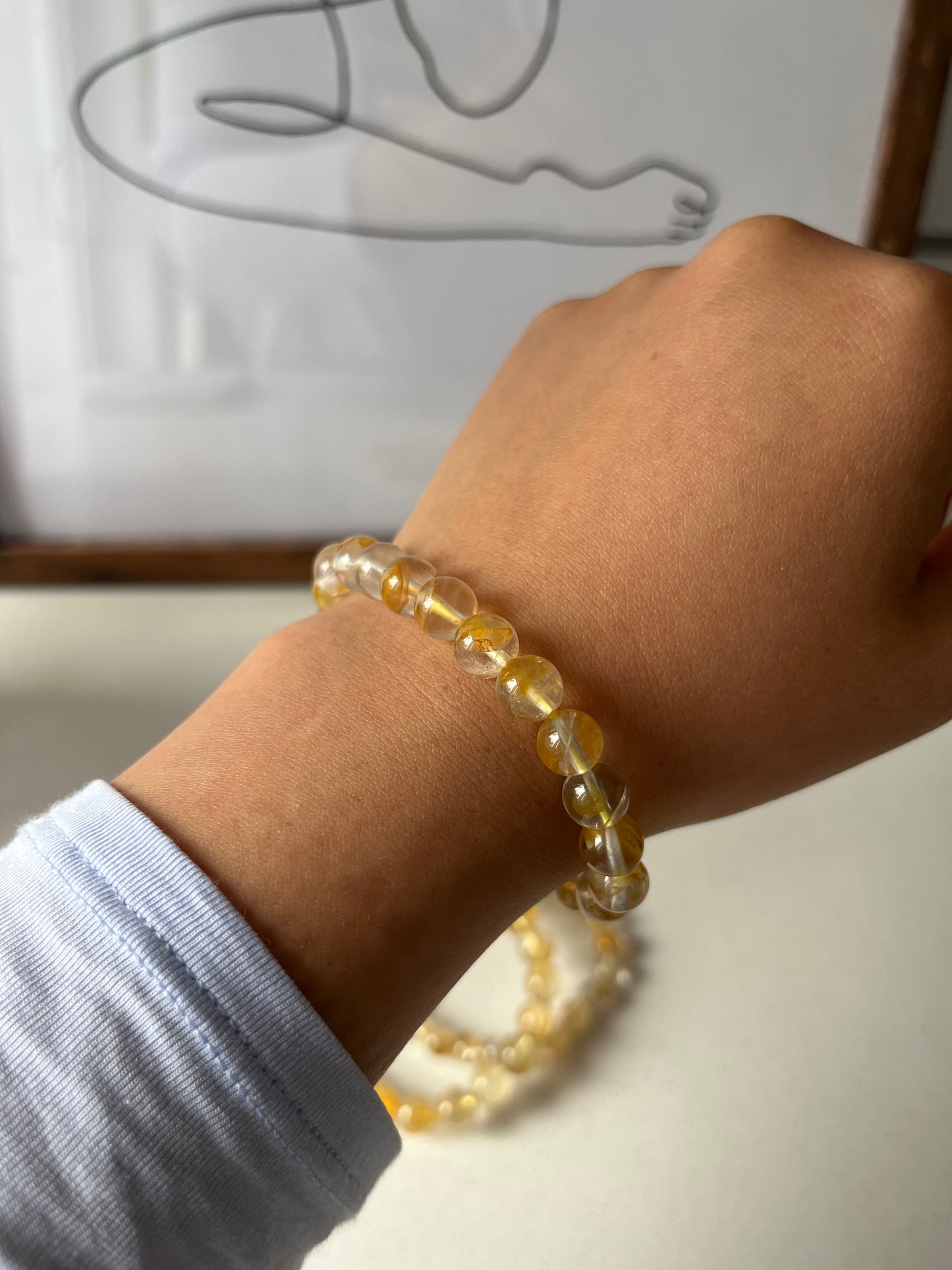 Golden Healer Stretchy Stacking Bracelet