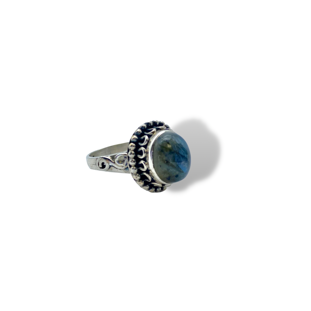 Labradorite Sterling Silver Ring