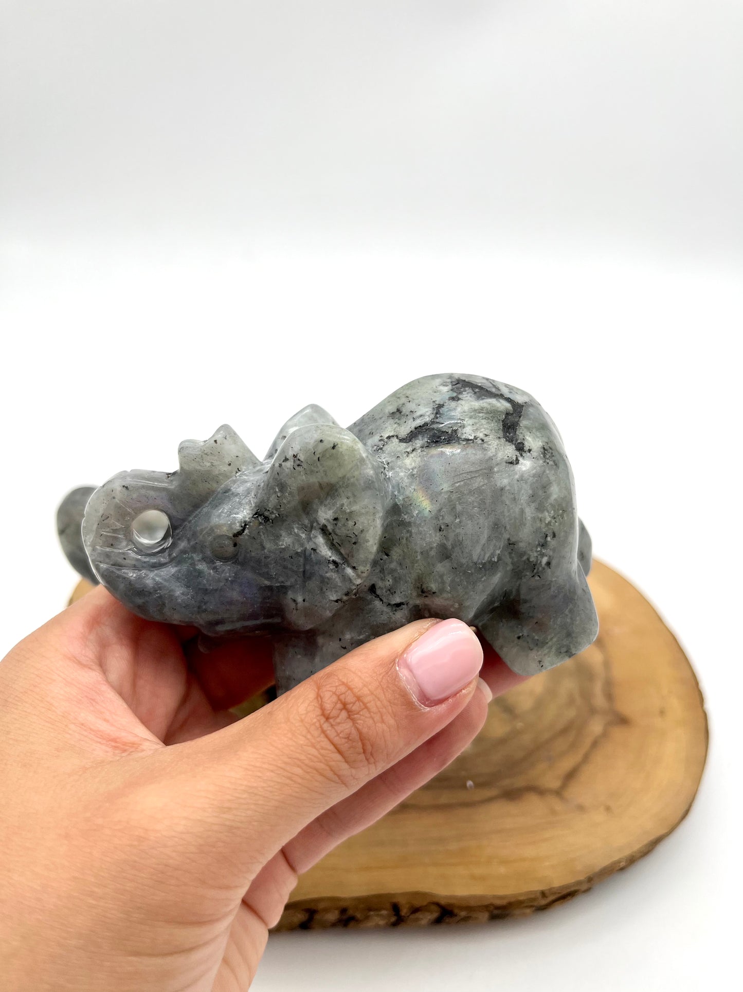 Elephant Labradorite Carving