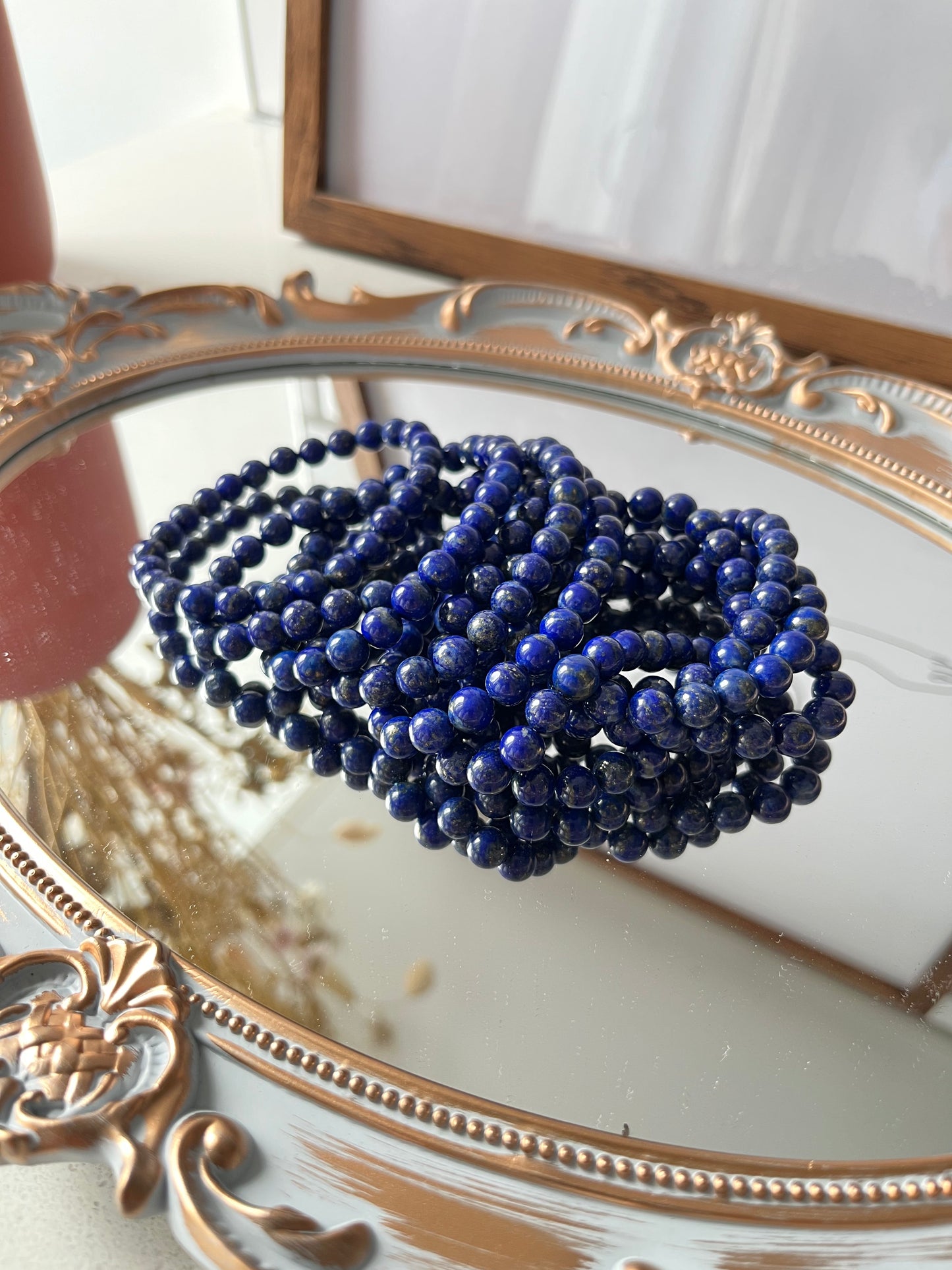 Lapis Lazuli Stretchy Stacking Bracelet