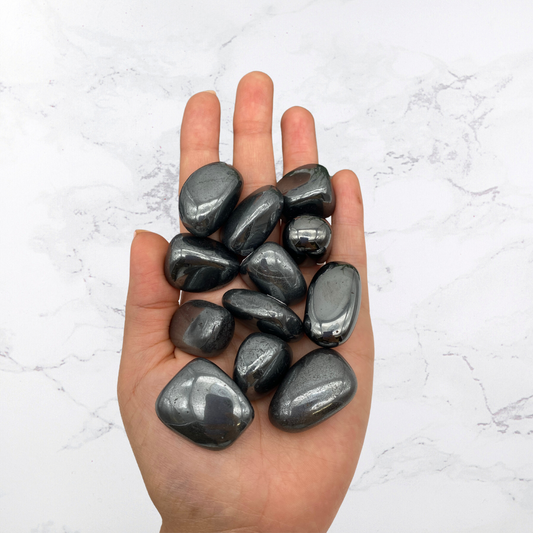 Hematite Tumbled Pocket Stone